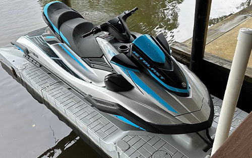 Snap Port drive-on jet ski dock sold by Snap Dock Nature Coast - in Weeki Wachee Snap Port drive-on jet ski dock sold by Snap Dock Nature Coast - in Weeki Wachee
